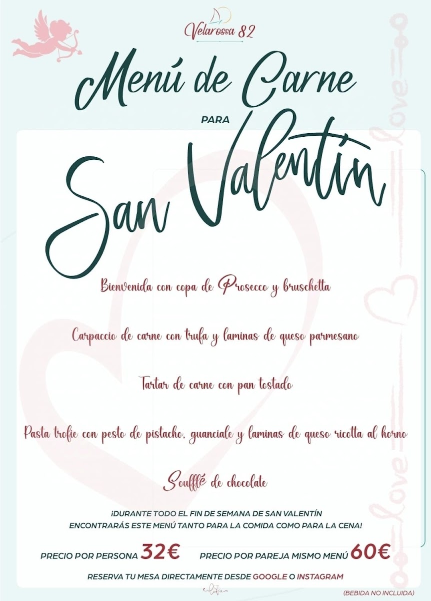 Menu Restaurante Italiano Y Pizzeria Velarossa82-2